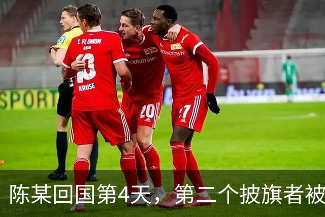 陈某回国第4天，第二个披旗者被揪了出来！现形后想销号赶紧跑路