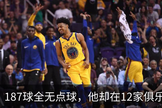 187球全无点球，他却在12家俱乐部留下足迹